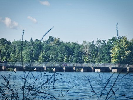 Dam, Reservoir, Water, Rivier, Meer