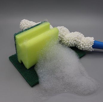 Scrubber, Schuursponsje, Schoonmaak