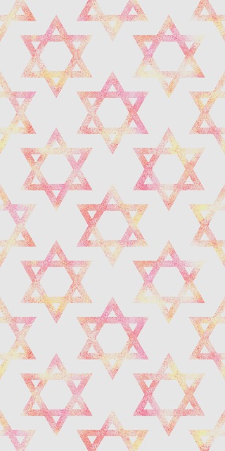 Free star of david magen david hexagram emblem illustration