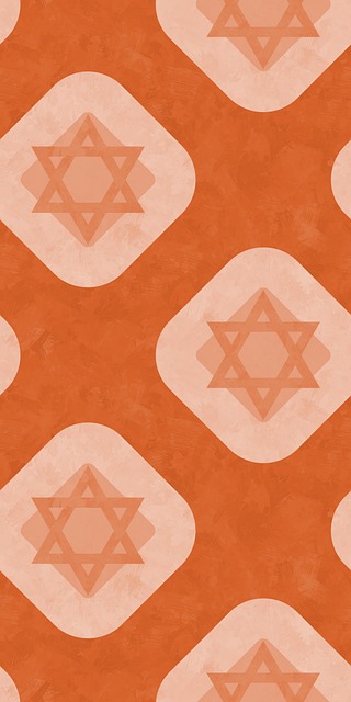 Free star of david magen david hexagram emblem illustration