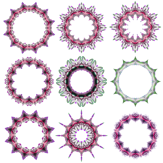 Download Rings, Geometric Art, Dividers. Royalty-Free Stock ...