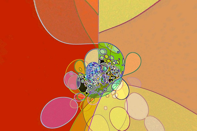Free braid micro structure fabric illustration