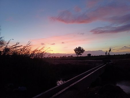 Free Sunset Evening photo and picture
