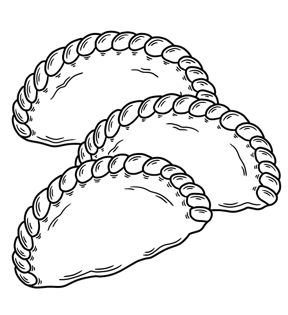 Free empanadas national holidays tradition illustration