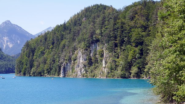 Berge, Alpenvorland, Allgäu, Bayern