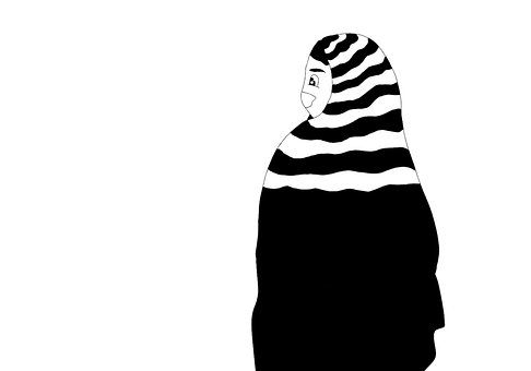 Женщина, Хиджаб, Портрет, Одежда