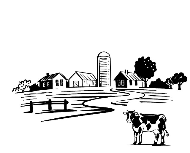 Free farm farming agriculture illustration