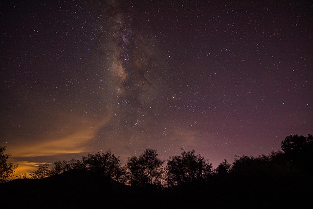 Himmel, Nat, Stjerne, Galakse, Thai