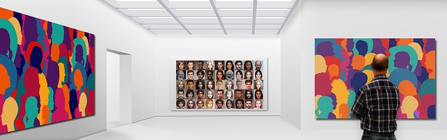 Free museum diversity ratio illustration