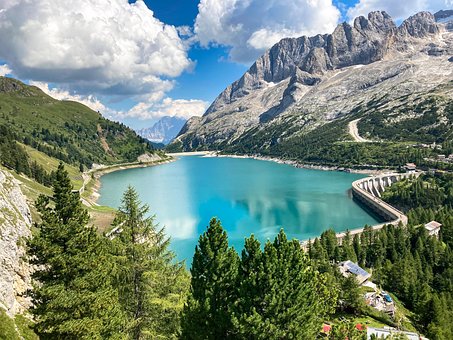 Free Mountains Lake photo and picture