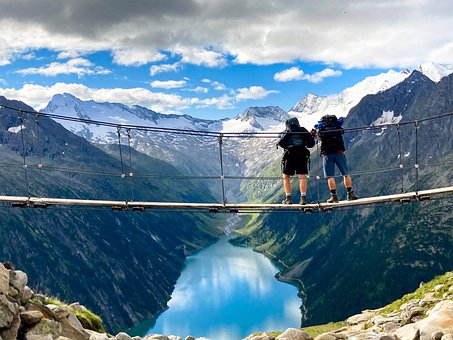 Free Lake Bridge photo and picture