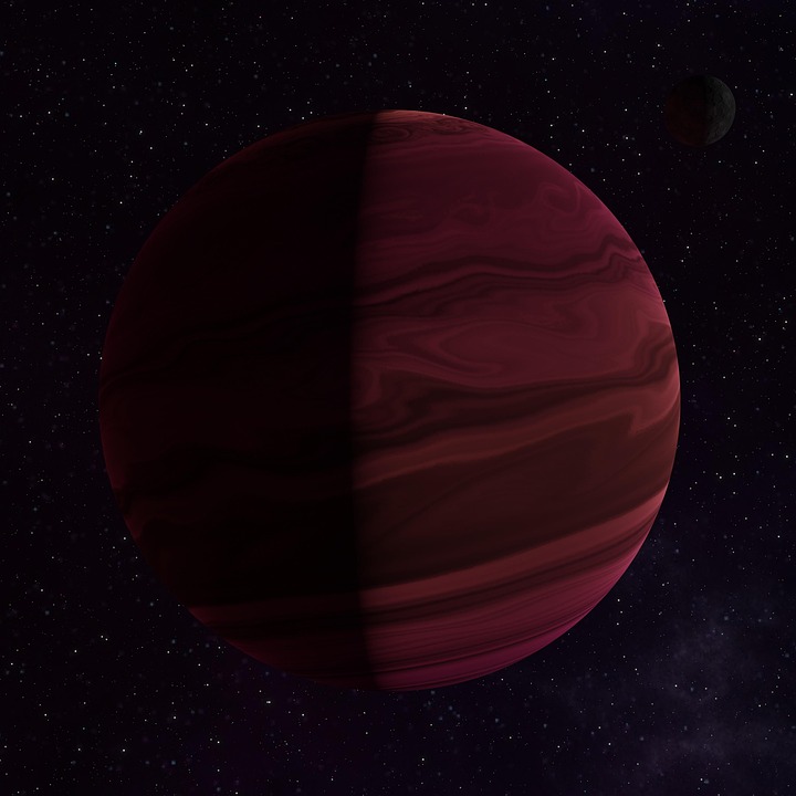 Download Gas Giant, Space. RoyaltyFree Stock Illustration