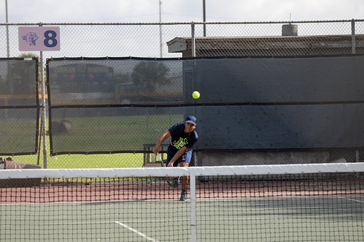 Tennis, Ketsjer, Fokus, Øje, Dreng, Spil