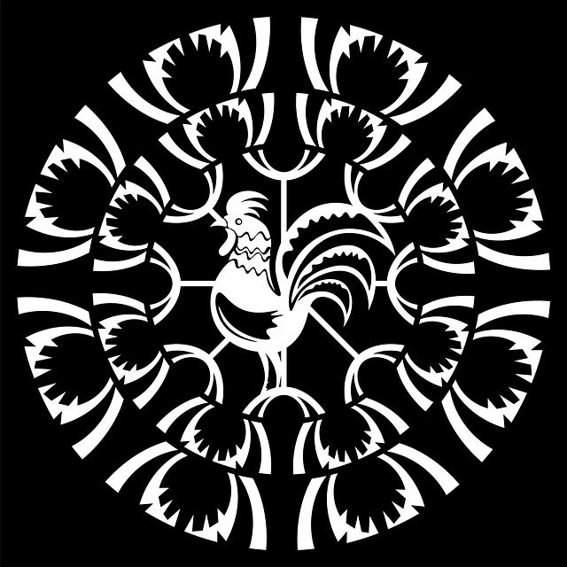 Free chicken bird rooster illustration