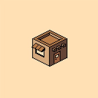 Free House Pixel Art illustration and picture
