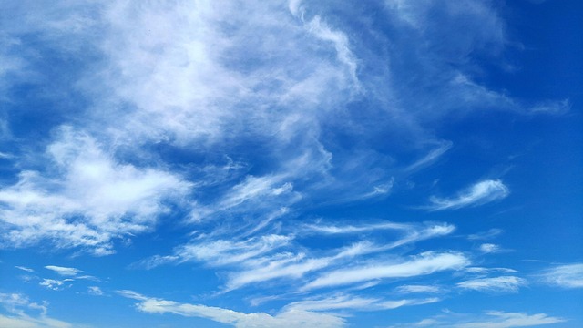 Himmel, Skyer, Blå, Baggrund