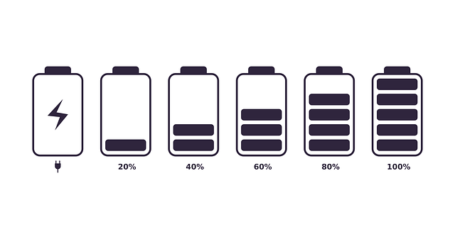 Free mobile battery charging phone battery vector
