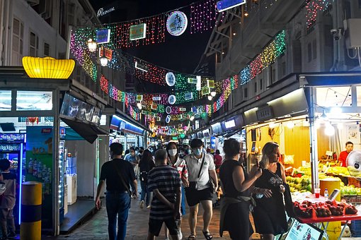 Singapur, Chinatown, Asien, Straße
