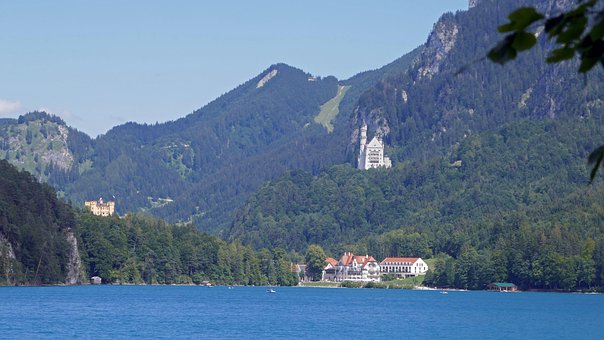 Königliches Schloss, Alpsee, See
