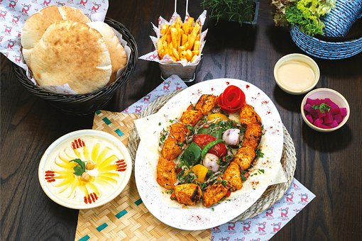 Free Sheesh Tawook Platter Tikka Platter photo and picture