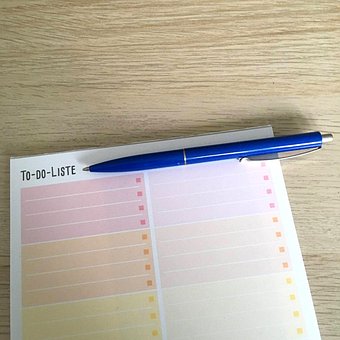 Liste, Checkliste, Erledigt, Todo