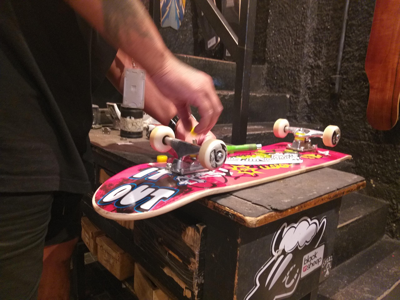 skateboard Holy Sport MUTANT 1988