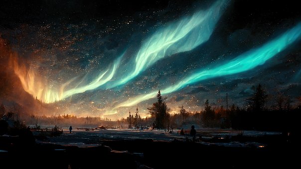 50+ Free Northernlights &amp; Northern Lights Illustrations - Pixabay