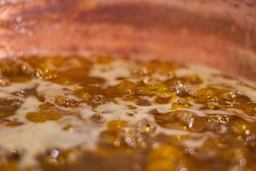 Geléia, Ameixas, Açúcar, Ebulição