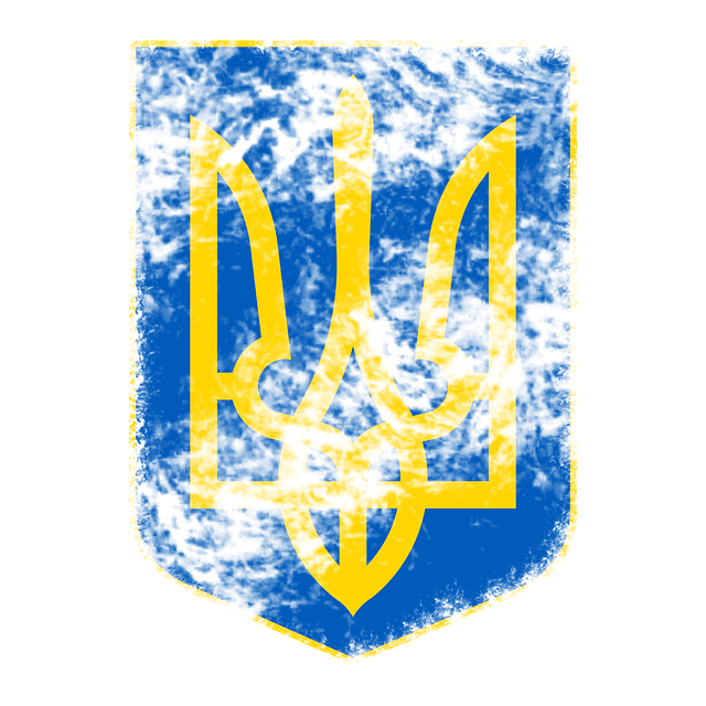 Free symbol ukraine coat illustration
