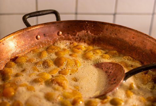 Ameixas Mirabelle, Geléia, Ameixas