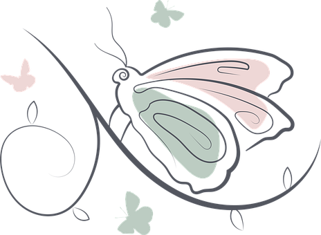Free Butterfly Pastel Butterfly vector and picture