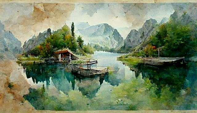 Free mountain field hill illustration