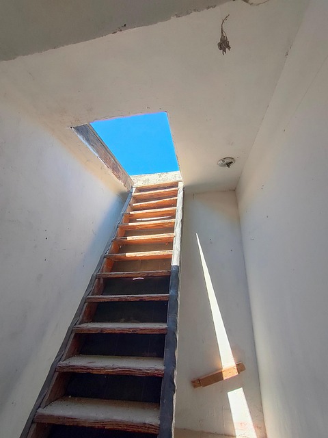 Architektura, Schodiště, Schody, Nebe
