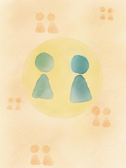 Free emotional experience couple relationship illustration