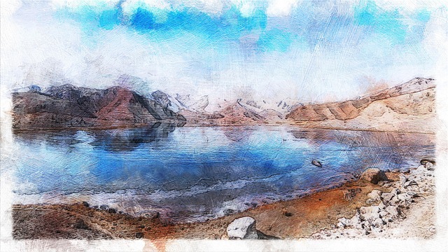Download free HD stock image of Landscape Mountains Free landscape mountains nature illustration