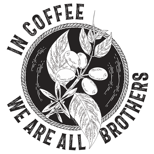 Free cafe logo coffee retro illustration illustration