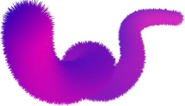 Free Furry Shape vector and picture