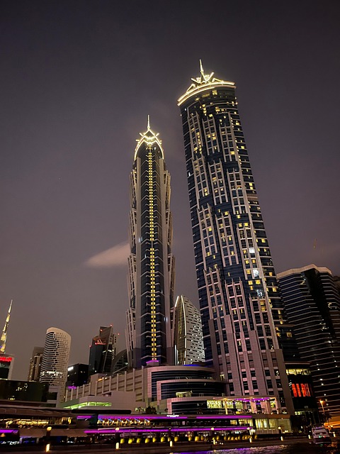 Free Architecture Night photo and picture