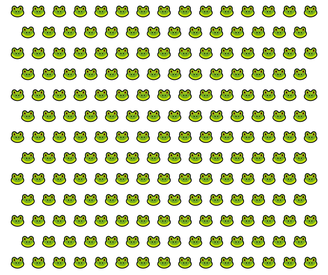 Frosch-Emojis, Frosch-Emoticons