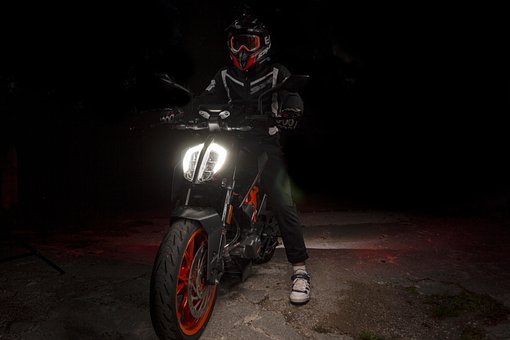 Motorrad, Biker, Moto-Cross, Fahrzeug