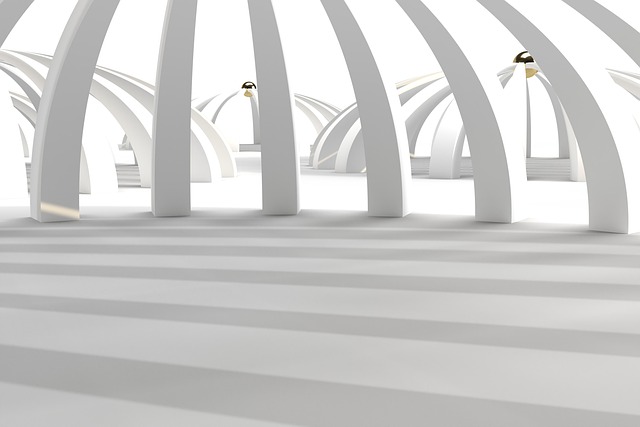 Free white columns architecture shadows illustration