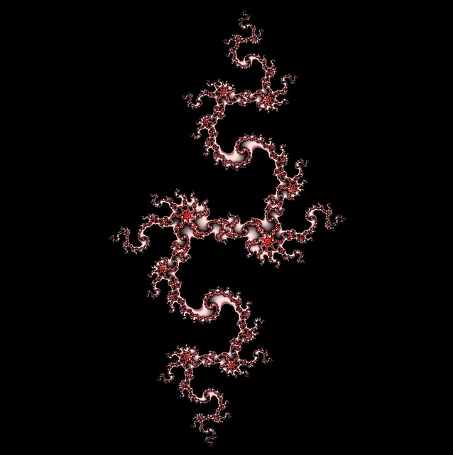 Free fractal art spiral art snake illustration