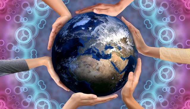 Free world globe planet illustration