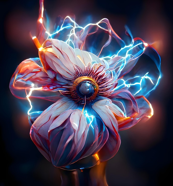 Flower Electric Ai Free image on Pixabay