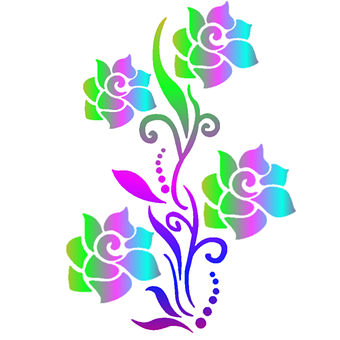 Blumenmuster, Natur, Blumen, Symbol