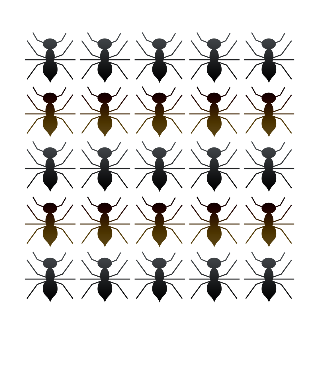 Download Ants Insects Pattern Royalty Free Stock Illustration Image 