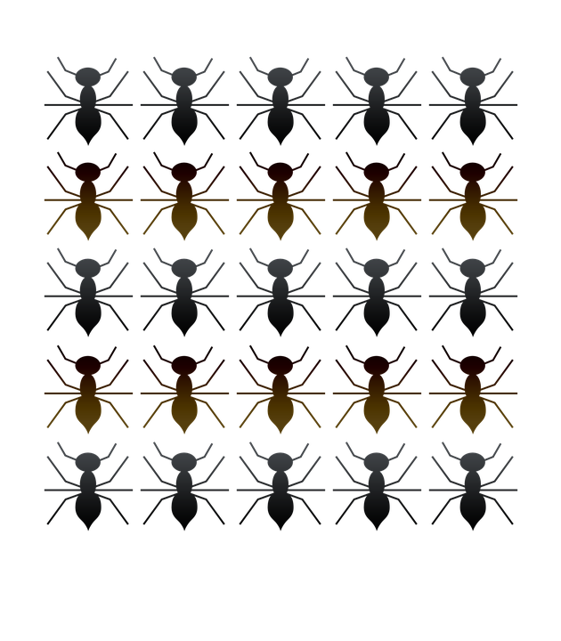 Download Ants, Insects, Pattern. Royalty-Free Stock Illustration Image ...