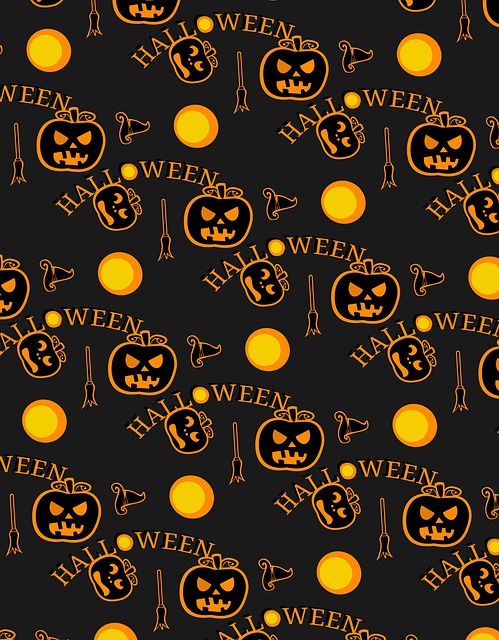 Free halloween halloween background jack o'lantern illustration