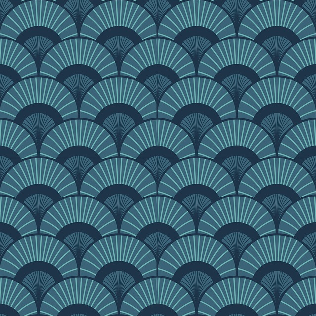 Free art deco background texture illustration