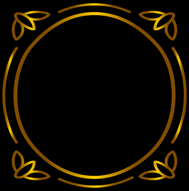 Free frame border ornament illustration